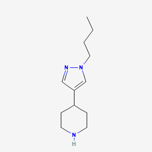 4-(1-butyl-1H-pyrazol-4-yl)piperidine