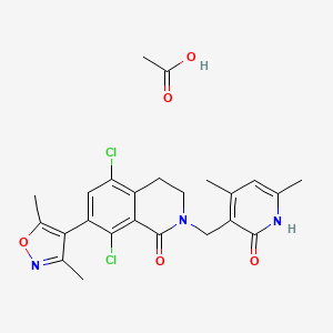 molecular formula C24H25Cl2N3O5 B1485434 PF-06726304 (acetate) CAS No. 2080306-28-9