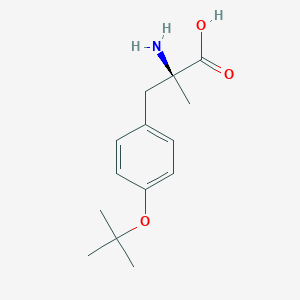 molecular formula C14H21NO3 B14854340 beta-Me-Tyr(tBu)-OH 