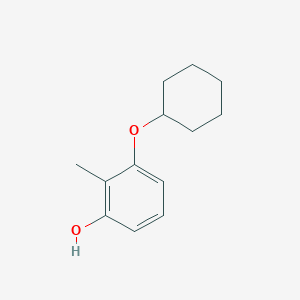 3-(Cyclohexyloxy)-2-methylphenol