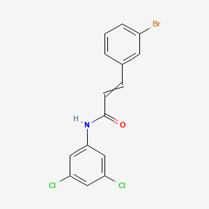 (E)-3-(3-bromophenyl)-N-(3,5-dichlorophenyl)acrylamide