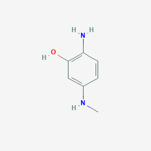 2-Amino-5-(methylamino)phenol