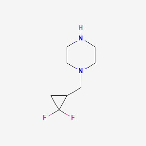 1-((2,2-Difluorocyclopropyl)methyl)piperazine