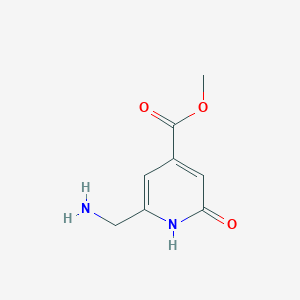 Methyl 2-(aminomethyl)-6-hydroxyisonicotinate