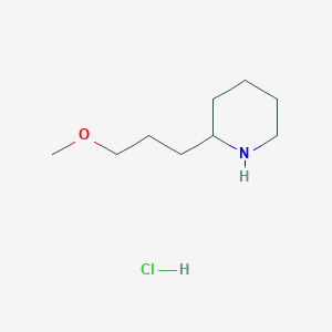 2-(3-Methoxypropyl)piperidine hydrochloride