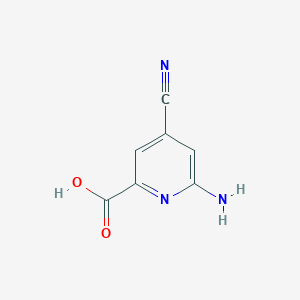 6-Amino-4-cyanopicolinic acid