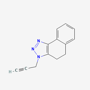 3-(prop-2-yn-1-yl)-3H,4H,5H-naphtho[1,2-d][1,2,3]triazole