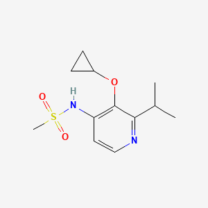 N-(3-Cyclopropoxy-2-isopropylpyridin-4-YL)methanesulfonamide