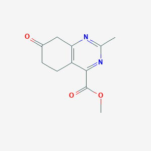 Methyl 2-methyl-7-oxo-5,6,7,8-tetrahydroquinazoline-4-carboxylate