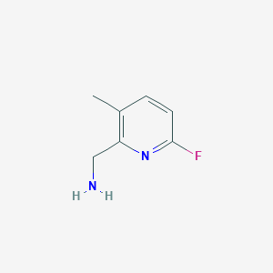 molecular formula C7H9FN2 B14854631 (6-Fluoro-3-methylpyridin-2-YL)methylamine 