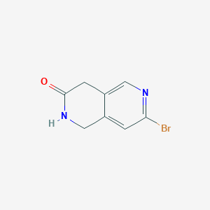 7-Bromo-1,4-dihydro-2,6-naphthyridin-3(2H)-one