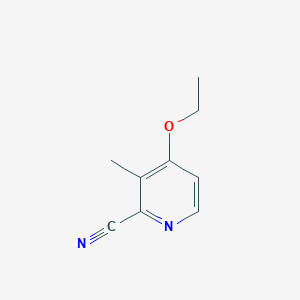 4-Ethoxy-3-methylpicolinonitrile