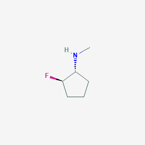 (1R,2R)-2-fluoro-N-methylcyclopentan-1-amine