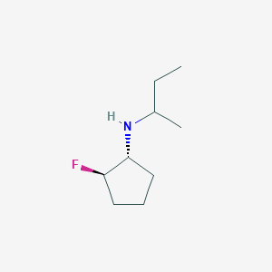 (1R,2R)-N-(butan-2-yl)-2-fluorocyclopentan-1-amine