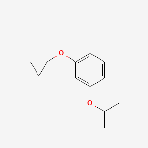 1-Tert-butyl-2-cyclopropoxy-4-isopropoxybenzene