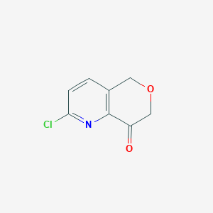 2-Chloro-5H-pyrano[4,3-B]pyridin-8(7H)-one