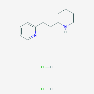 2-[2-(Piperidin-2-yl)ethyl]pyridine dihydrochloride