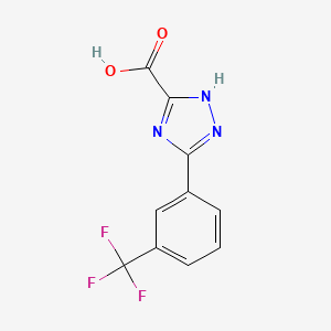 5-(3-(Trifluoromethyl)phenyl)-4H-1,2,4-triazole-3-carboxylic acid