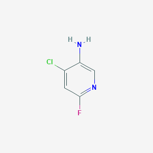 4-Chloro-6-fluoropyridin-3-amine