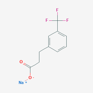 Sodium 3-(3-(trifluoromethyl)phenyl)propanoate