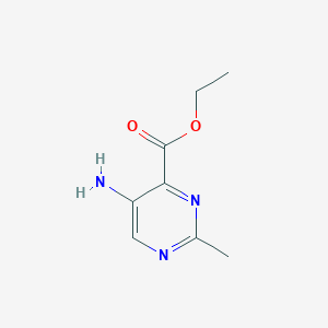 Ethyl 5-amino-2-methylpyrimidine-4-carboxylate