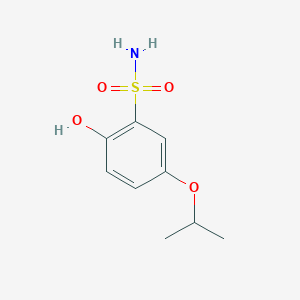 molecular formula C9H13NO4S B14854966 2-Hydroxy-5-isopropoxybenzenesulfonamide 