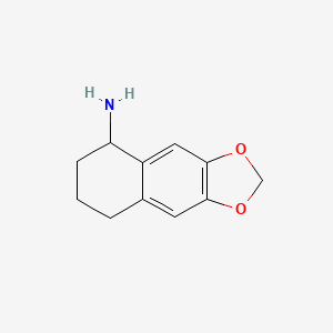 5,6,7,8-Tetrahydronaphtho[2,3-D][1,3]dioxol-5-amine