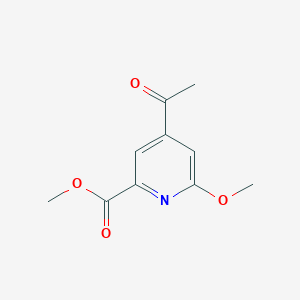 Methyl 4-acetyl-6-methoxypyridine-2-carboxylate