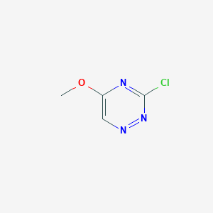 3-Chloro-5-methoxy-1,2,4-triazine