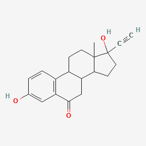 17-Ethynyl-3,17-dihydroxyestra-1(10),2,4-trien-6-one