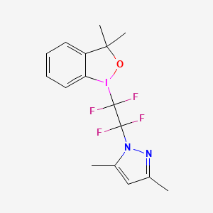 Alcohol Togni-(3,5-diMe-PyrazolylCF2CF2) reagent