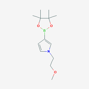 1-(2-Methoxyethyl)-3-(4,4,5,5-tetramethyl-1,3,2-dioxaborolan-2-YL)-pyrrole