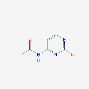 molecular formula C6H6BrN3O B14855156 N-(2-Bromopyrimidin-4-YL)acetamide 