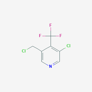 3-Chloro-5-(chloromethyl)-4-(trifluoromethyl)pyridine