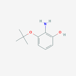 2-Amino-3-(tert-butoxy)phenol