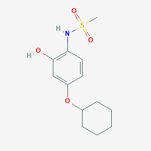 N-(4-(Cyclohexyloxy)-2-hydroxyphenyl)methanesulfonamide