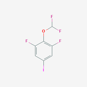 1,3-Difluoro-2-difluoromethoxy-5-iodobenzene