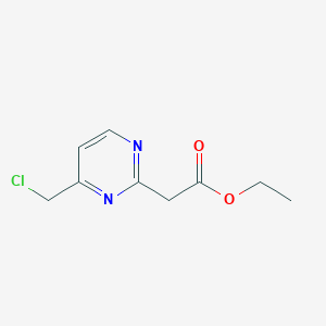 Ethyl [4-(chloromethyl)pyrimidin-2-YL]acetate