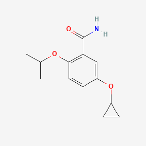 5-Cyclopropoxy-2-isopropoxybenzamide