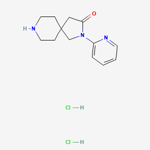 2-(Pyridin-2-yl)-2,8-diazaspiro[4.5]decan-3-one dihydrochloride