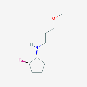 (1R,2R)-2-fluoro-N-(3-methoxypropyl)cyclopentan-1-amine