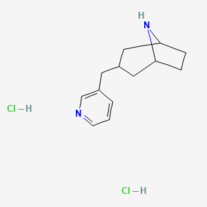 3-[(Pyridin-3-yl)methyl]-8-azabicyclo[3.2.1]octane dihydrochloride