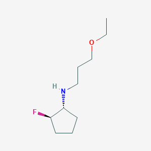 (1R,2R)-N-(3-ethoxypropyl)-2-fluorocyclopentan-1-amine