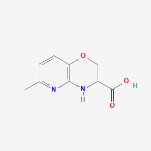 6-Methyl-3,4-dihydro-2H-pyrido[3,2-B][1,4]oxazine-3-carboxylic acid