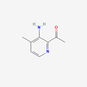 1-(3-Amino-4-methylpyridin-2-YL)ethanone