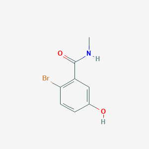 2-Bromo-5-hydroxy-N-methylbenzamide