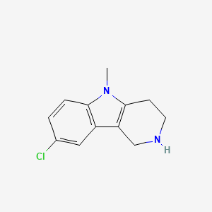 8-Chloro-5-methyl-1,2,3,4-tetrahydropyrido[4,3-b]indole