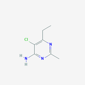 5-Chloro-6-ethyl-2-methylpyrimidin-4-amine