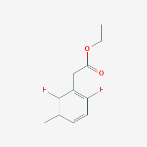 Ethyl 2,6-difluoro-3-methylphenylacetate