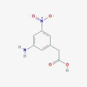 (3-Amino-5-nitrophenyl)acetic acid